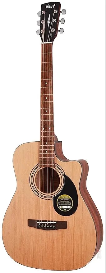 Cort Acoustic Guitar with Cutaway Electronics AF515CE-OP image 1