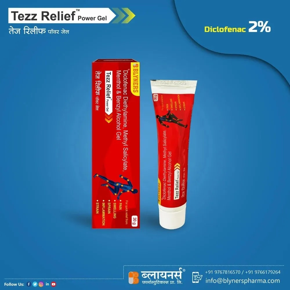 TEZZ RELIEF POWER GEL 2% image 1