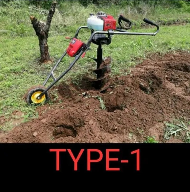 Trolley Earth Auger, For Hole Digging image 1