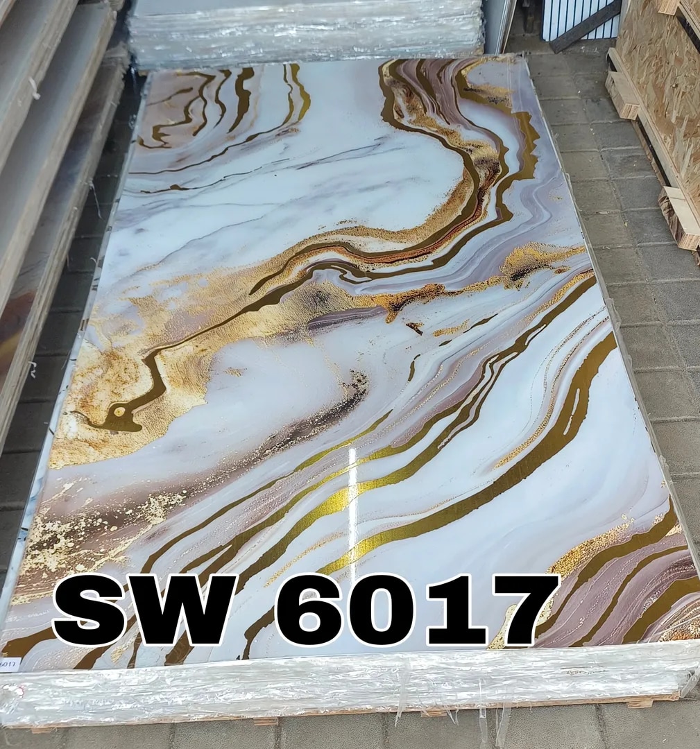 Golden Uv Marble Sheet image 1