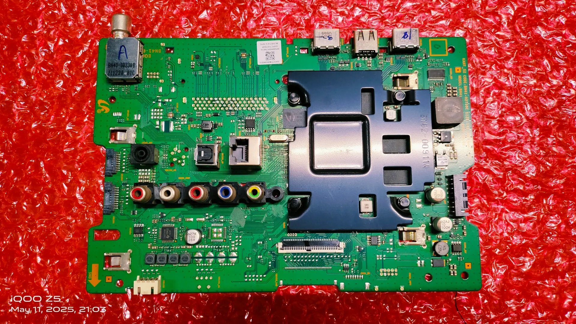 SAMSUNG UA32T4600AKBXL MAIN BOARD , MOTHER BOARD, Android Board ,#WB01 image 1