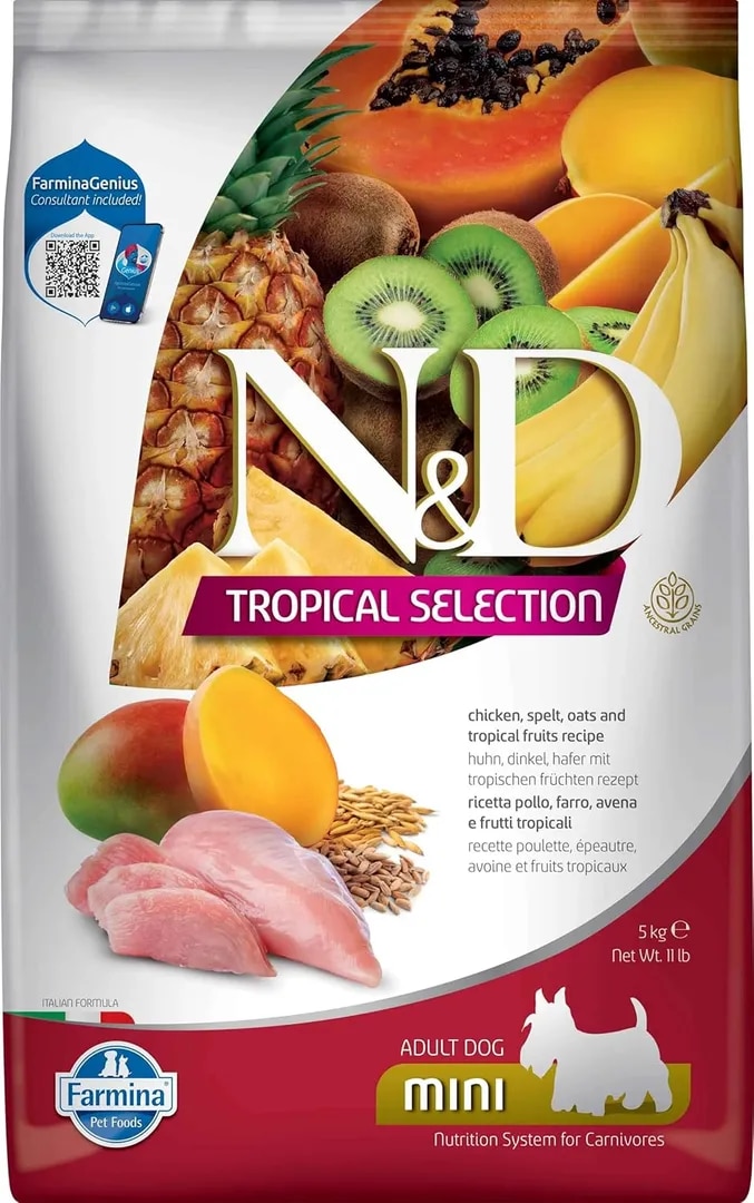 Farmina N&D Tropical Adult Mini 1.5KG image 1