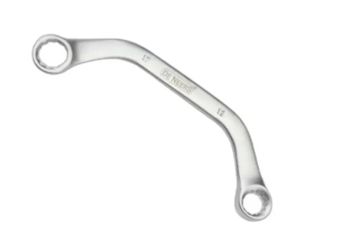 C - SPANNER - HALF MOON 14x17mm (Chrome Vanadium Steel) image 1