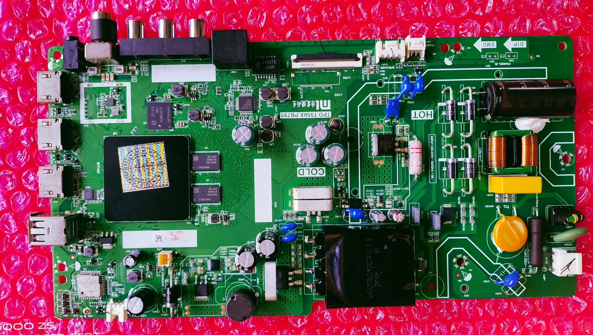 MI REDMI XIAOMI L40M5-AIN FULL HD BOARD ANDROID MAIN BOARD, ANDROID MOTHER BOARD, ANDROID COMBO BOARD, #WB12 image 1