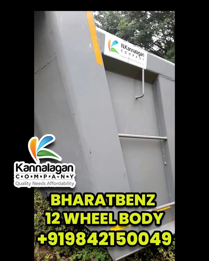 Bharatbenz 12 Wheel Tipper Body image 1