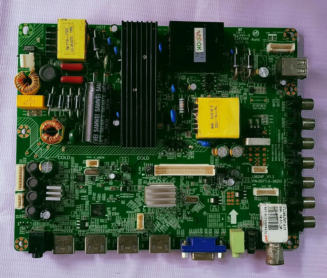 Videocon 40 Combo Main Board, #wb19 image 1