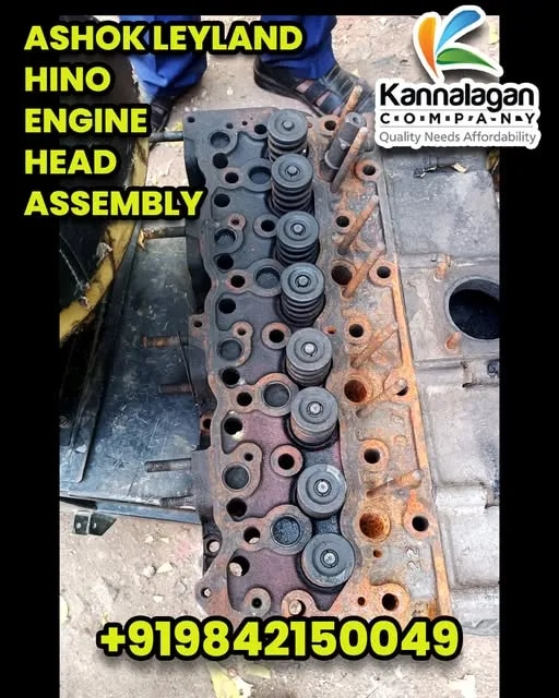 Ashok Leyland Hino Engine Head Assembly image 1