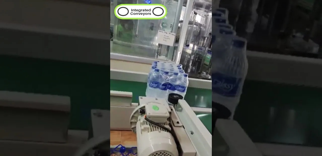 WATER BOTTLE TRANSFER CONVEYOR image 1