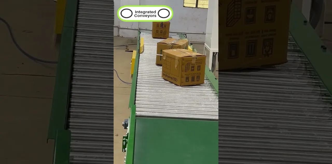CARTON CENTERING CONVEYOR image 1