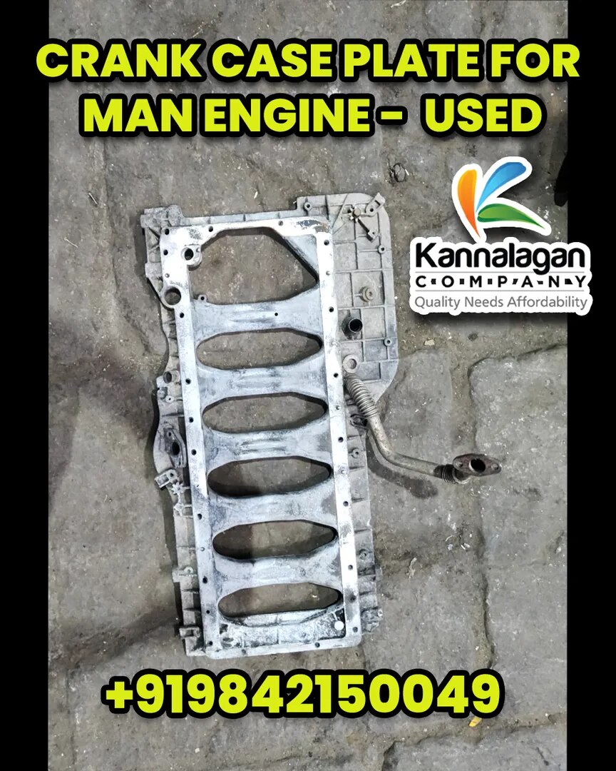 Crank Case Plate For MAN Engine - Used image 1