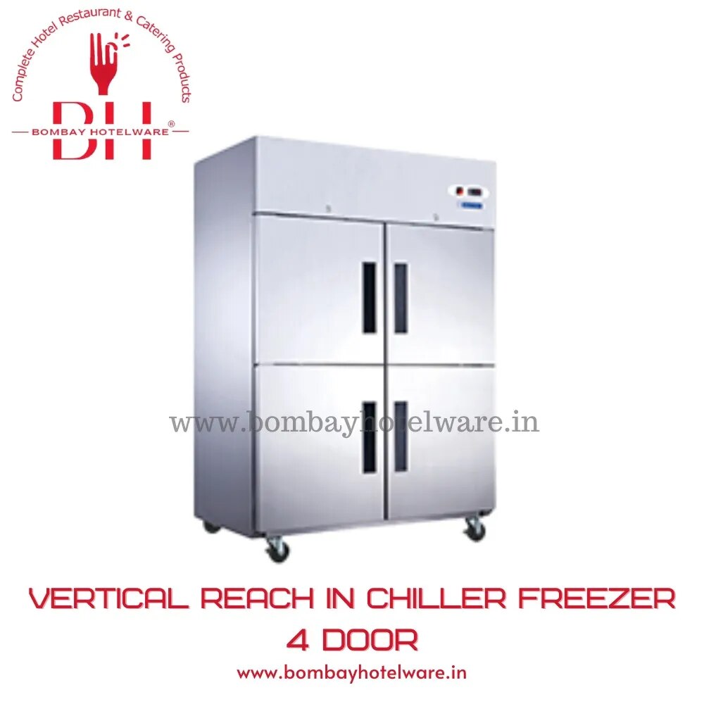 Vertical Reach-In Chiller Freezer – 4 Doors image 1