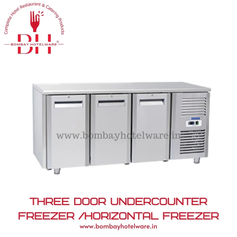 Three Door Undercounter Freezer / Horizontal Freezer image 1