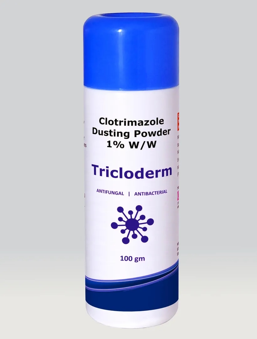 Clotrimazole 1% w/w Dusting Powder image 1