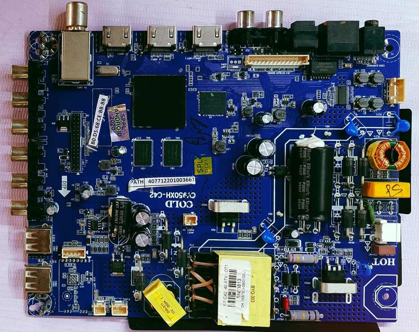 KODAK CV950XH-C42 Android Main Board, Mother Board, Combo Board,#wb22 image 1
