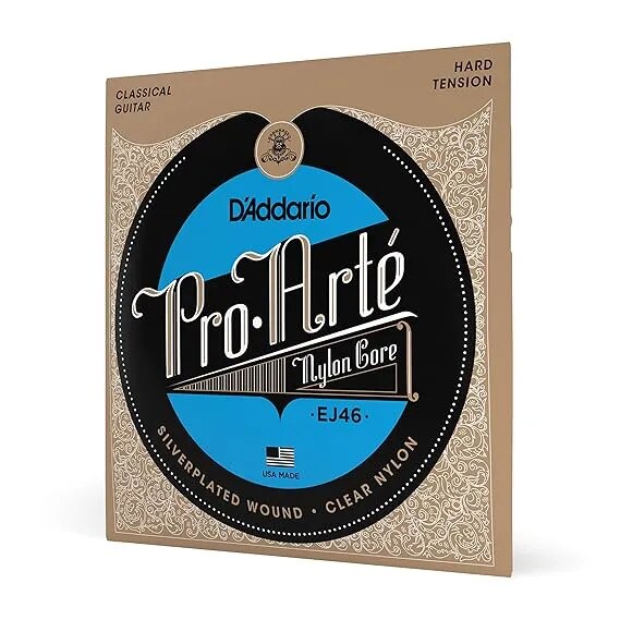 D'Addario EJ46 Pro Arte Hard Clear Classical Guitar Strings image 1