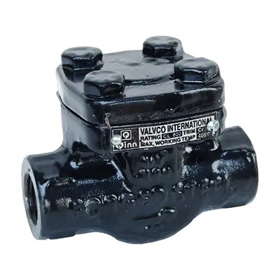 Q-403 – Qinn DROP FORGED STEEL HORIZONTAL LIFT CHECK VALVE image 1