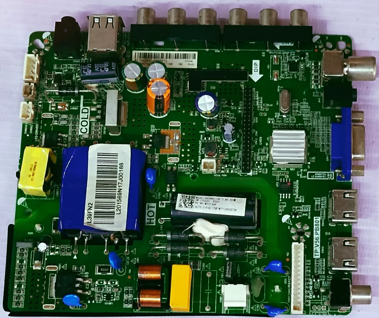 LLOYD L39FN2 Android Main Board, Mother Board, #wb22 image 1