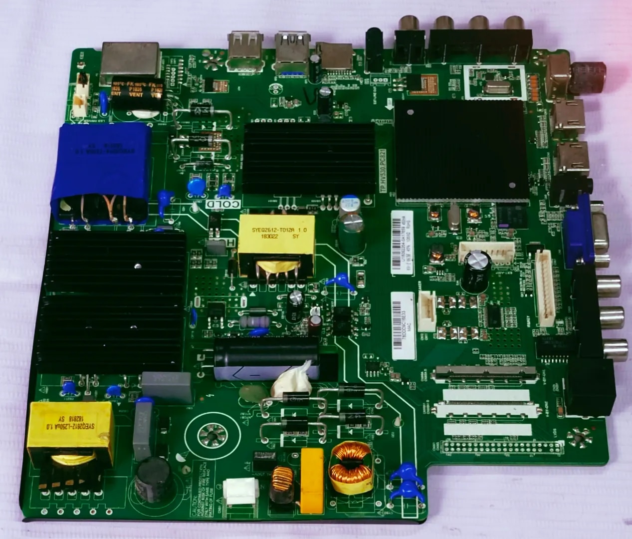 LOCAL 4K TP.HV530.PC821 ANDROID MAIN BOARD, MOTHER BOARD, #Wb28 image 1
