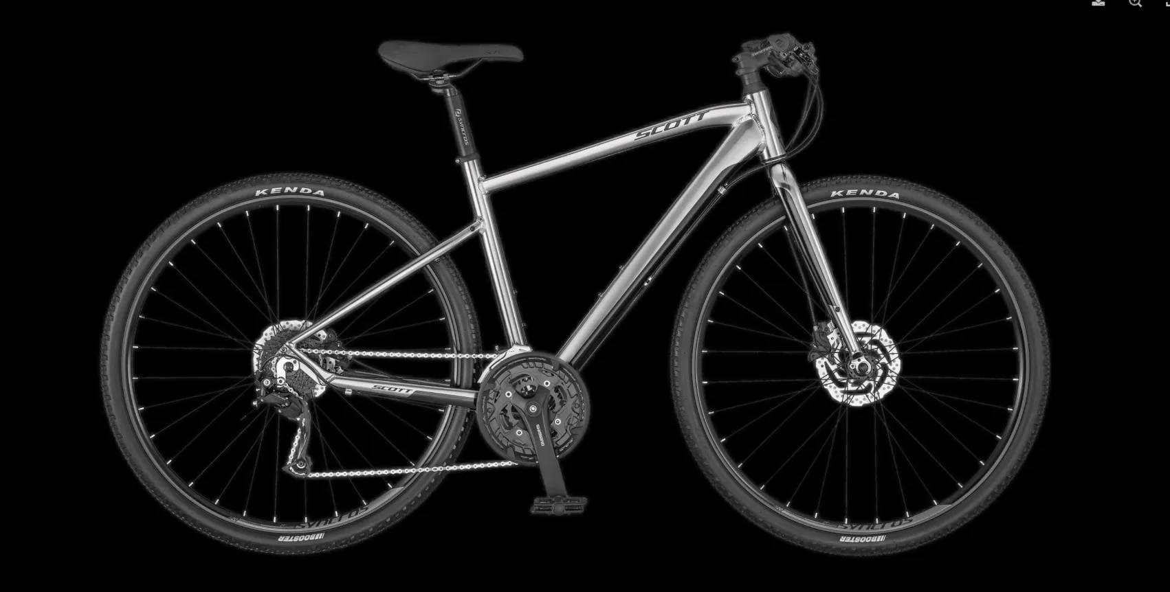 SCOTT SUB CROSS J1 CHROME (S/M) image 1