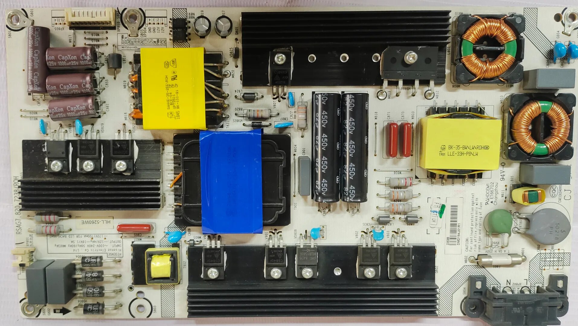 Vu Led 55BPX Power Supply Board image 1