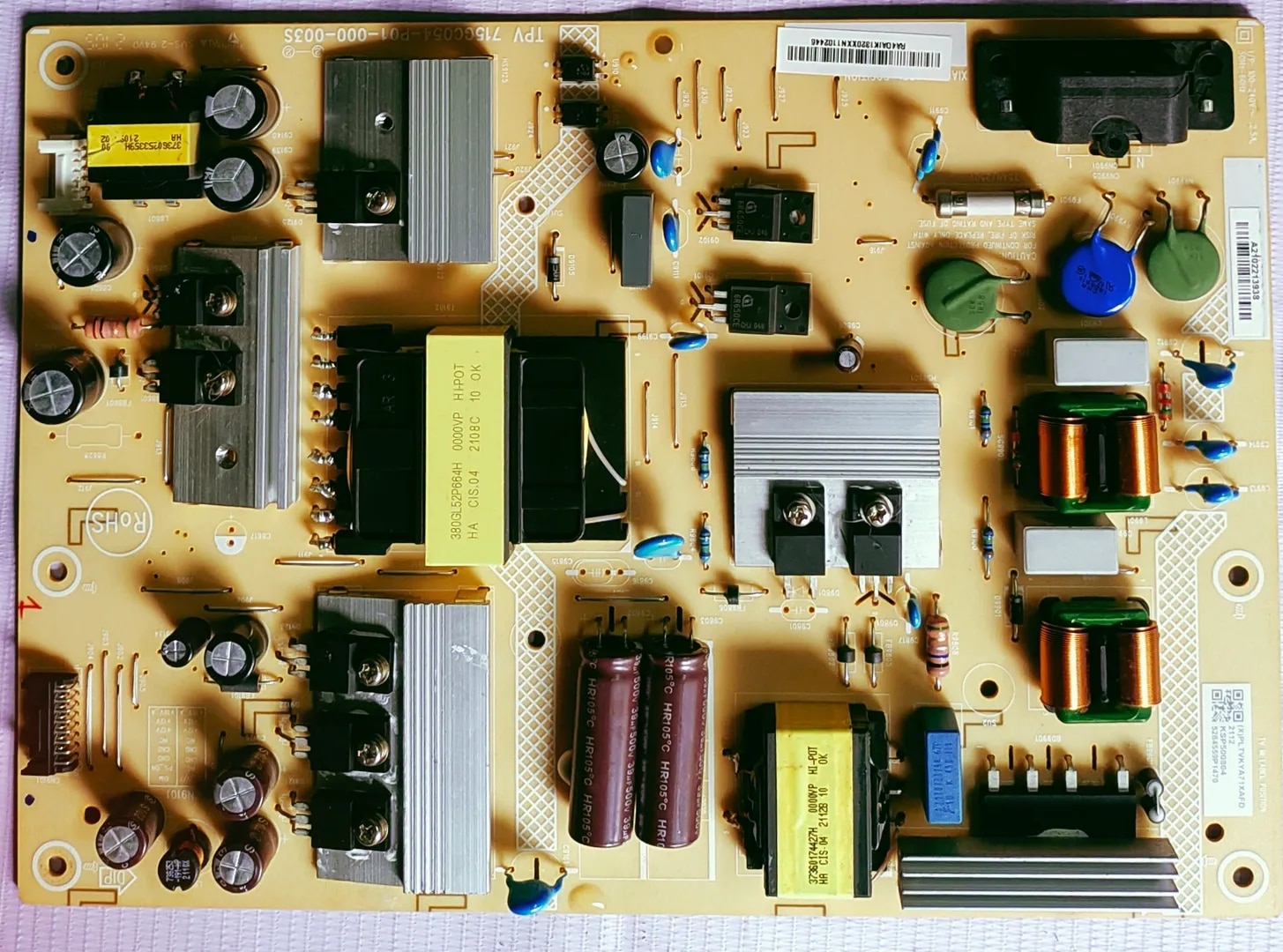 REDMI L50M6-RA POWER SUPPLY BOARD, SMPS BOARD #Wb29 image 1