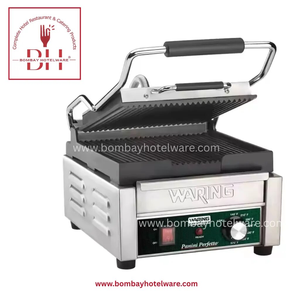 Heavy-Duty Sandwich Griller Machine – 12“x12” Plate (Commercial) image 1