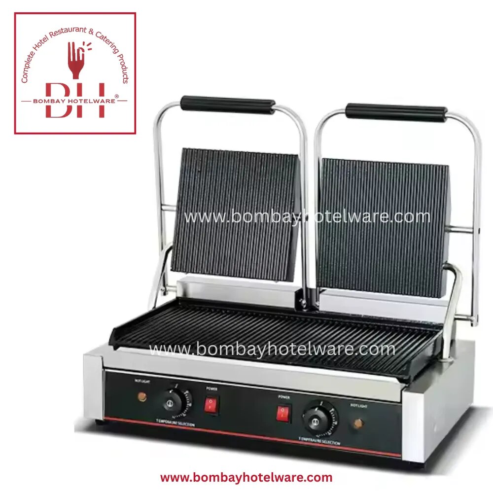 Double Head Sandwich Griller – Common Bottom Plate (Electric) image 1