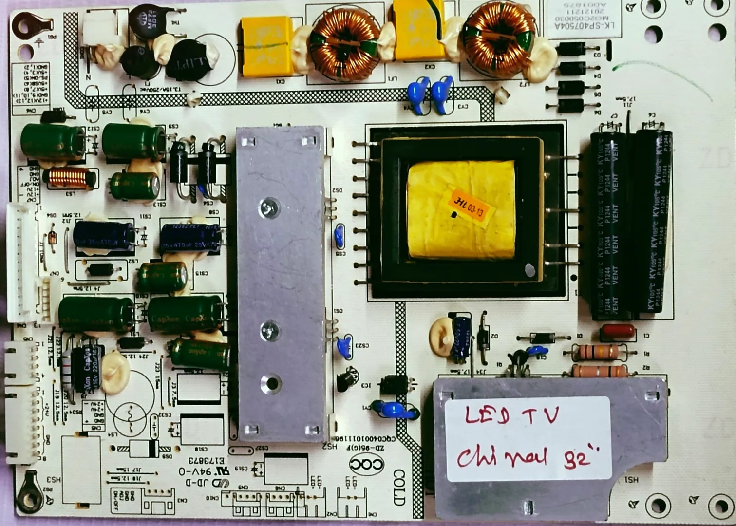 INVERSOL 32" LED BOARD,POWER SUPPLY BOARD#Wb31 image 1