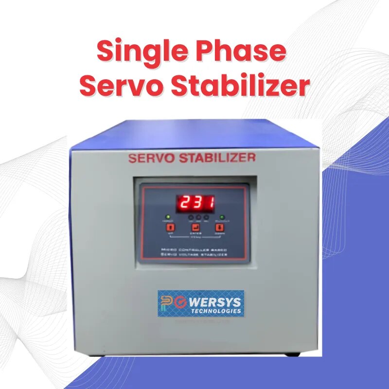 Single Phase Servo Stabilizer 5kVA-10kVA image 1