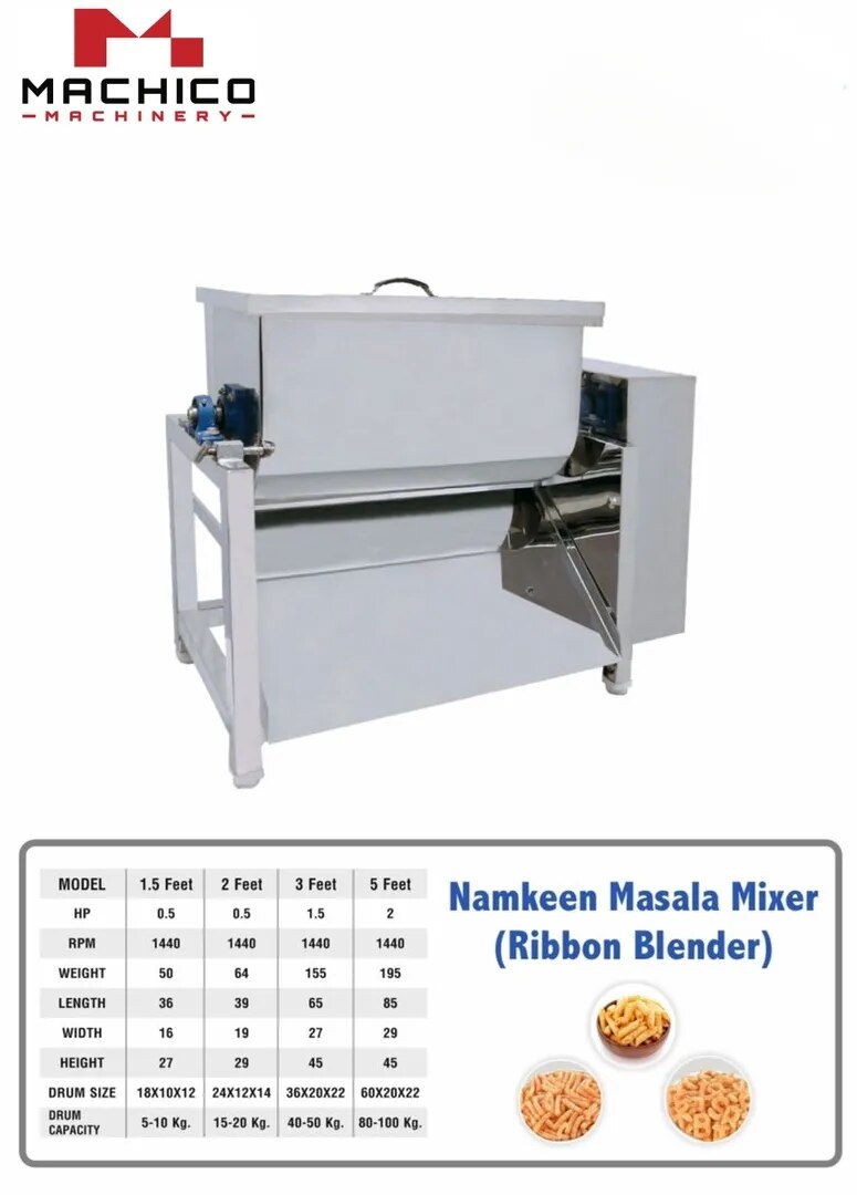 2 Feet Masala Mixer Machine image 1