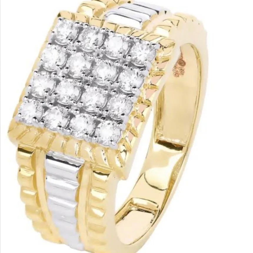 Lab Grown Diamond Gents Ring image 1