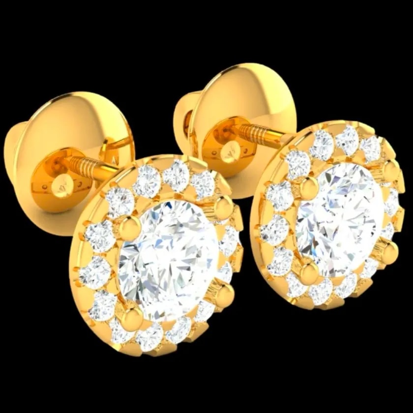 Lab Grown Diamond Earrings image 1