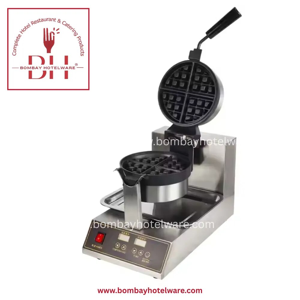 Rotary Waffle Maker – Commercial Round Waffle Machine image 1