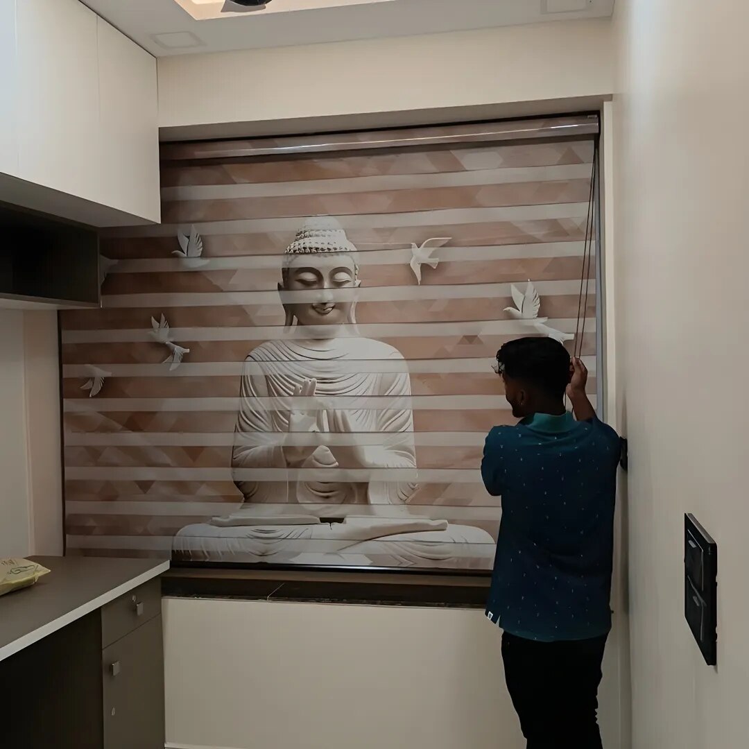 Printed Zebra Blinds image 1