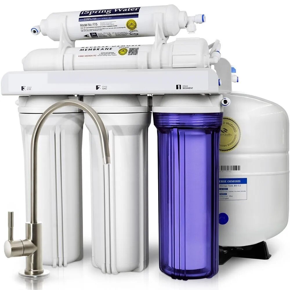 Plastic Wall-Mounted Reverse Osmosis Water Filter, Capacity: 7.1 L to 14L image 1