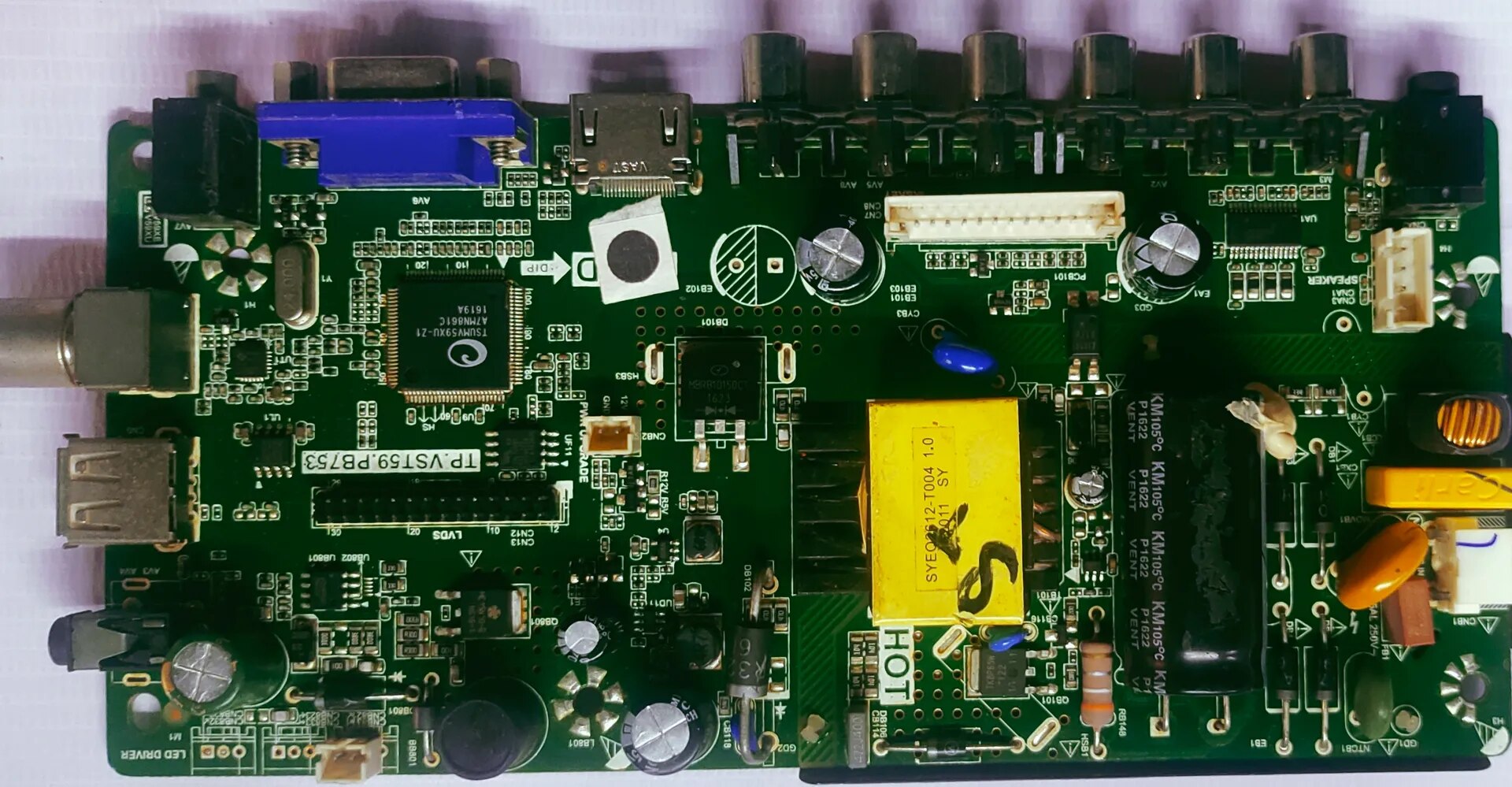 UNIVERSAL LED TP.VST59.PB753 Main Board #wb32 image 1