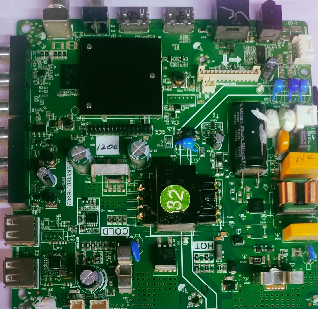 UNIVERSAL LED TP.SK518D.PB802 Main Board #wb 32 image 1