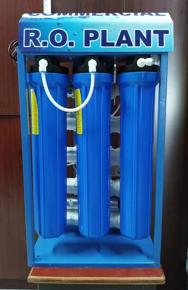 100LPH Commercial RO PLANT With 100 Ltr StorageInbuilt Storage image 1