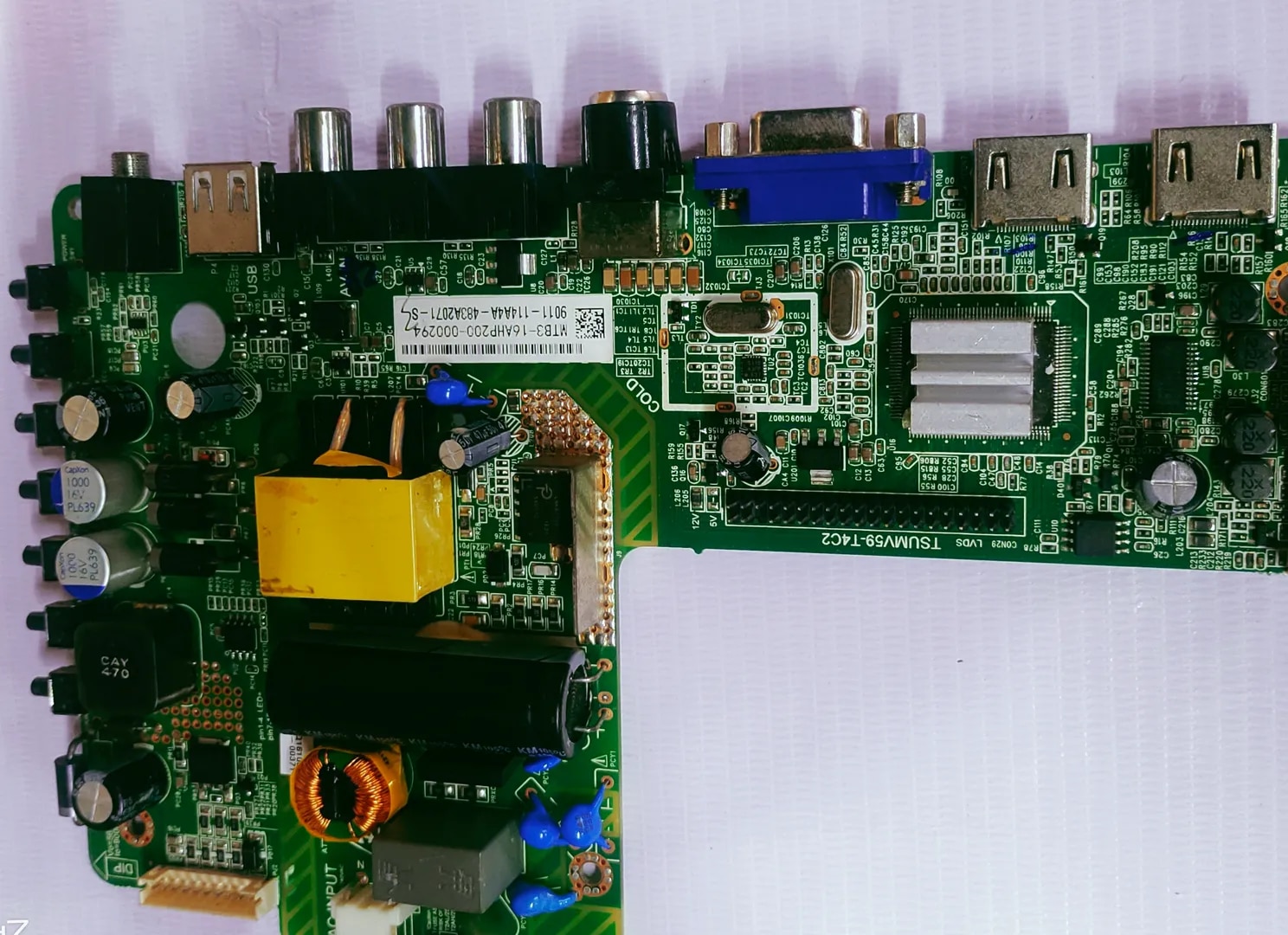 UNIVERSAL LED TSUMV59-T4C2 MAIN BOARD#wb32 image 1