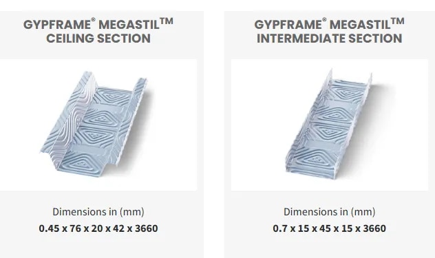 Gypframe Megastil Framing system image 1