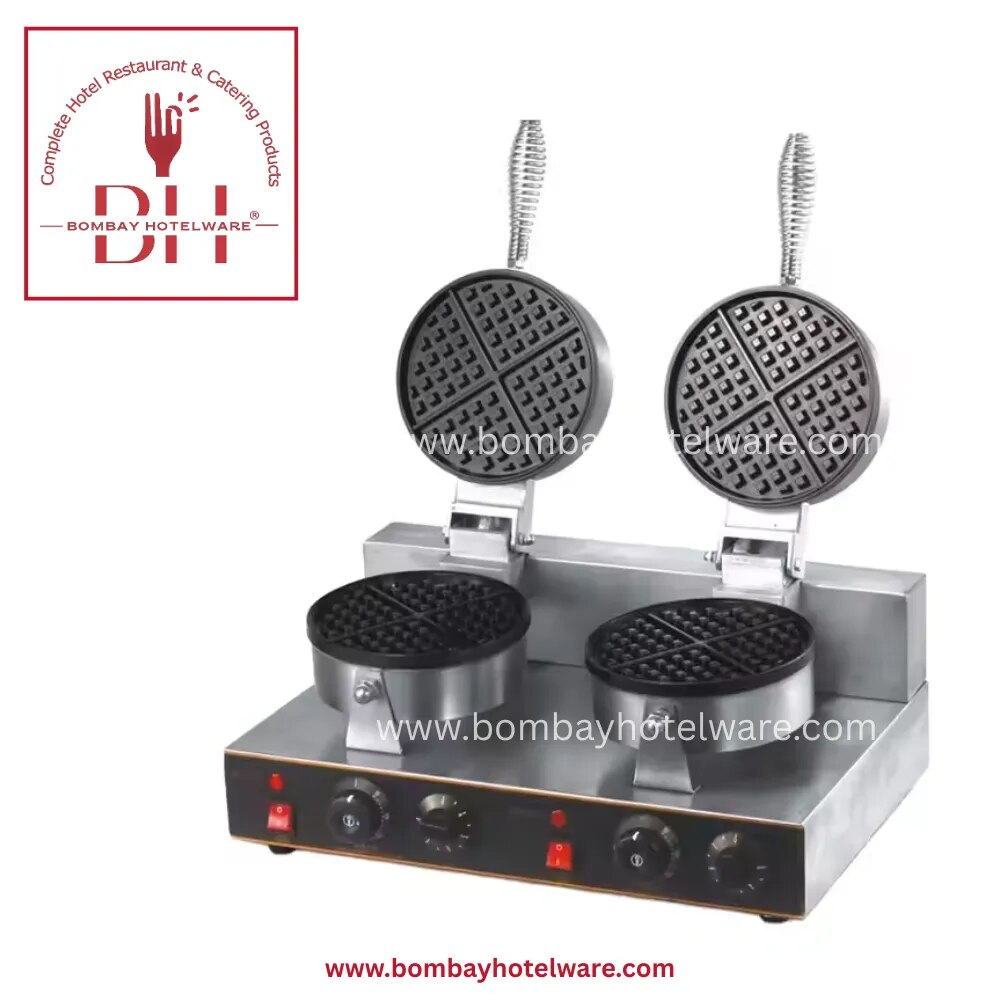 Commercial Double Head Belgian Waffle Maker image 1