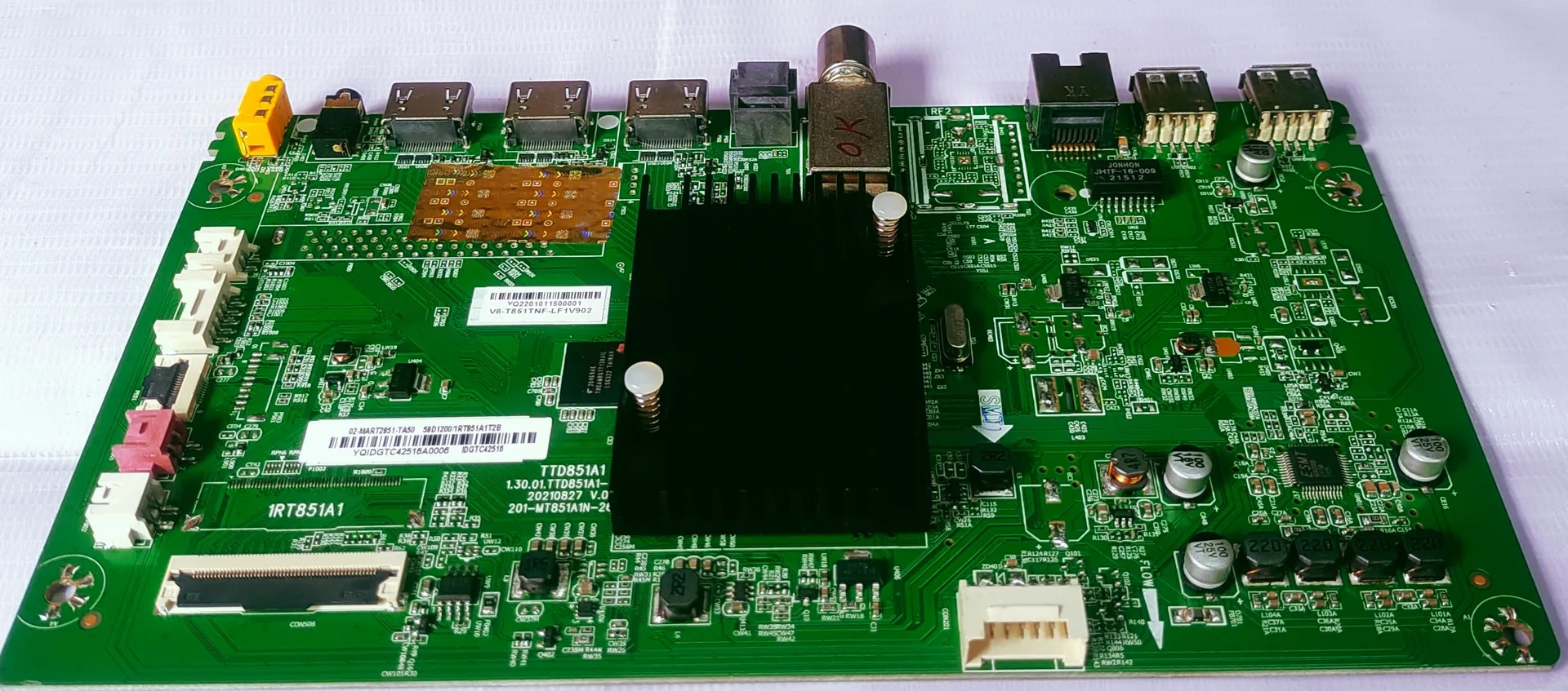 LLOYD 4K 58US900C ANDROID MOTHER BOARD, LED BOARD #wb33 image 1
