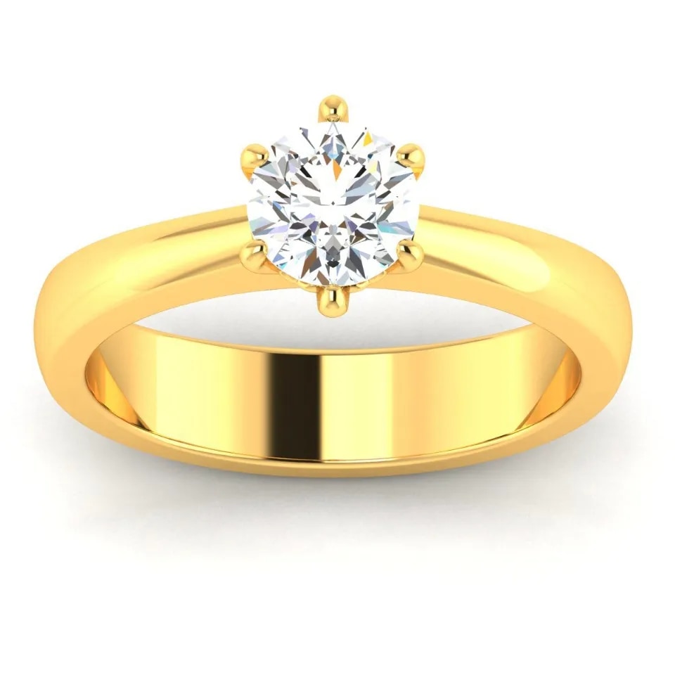 Igi Certified Lab Grown Diamond Ring Delhi image 1