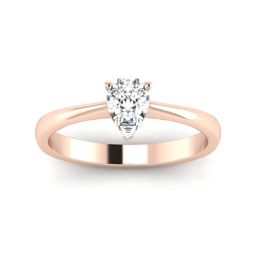 Igi Certified Lab Grown Diamond Solitaire Rings In Delhi image 1