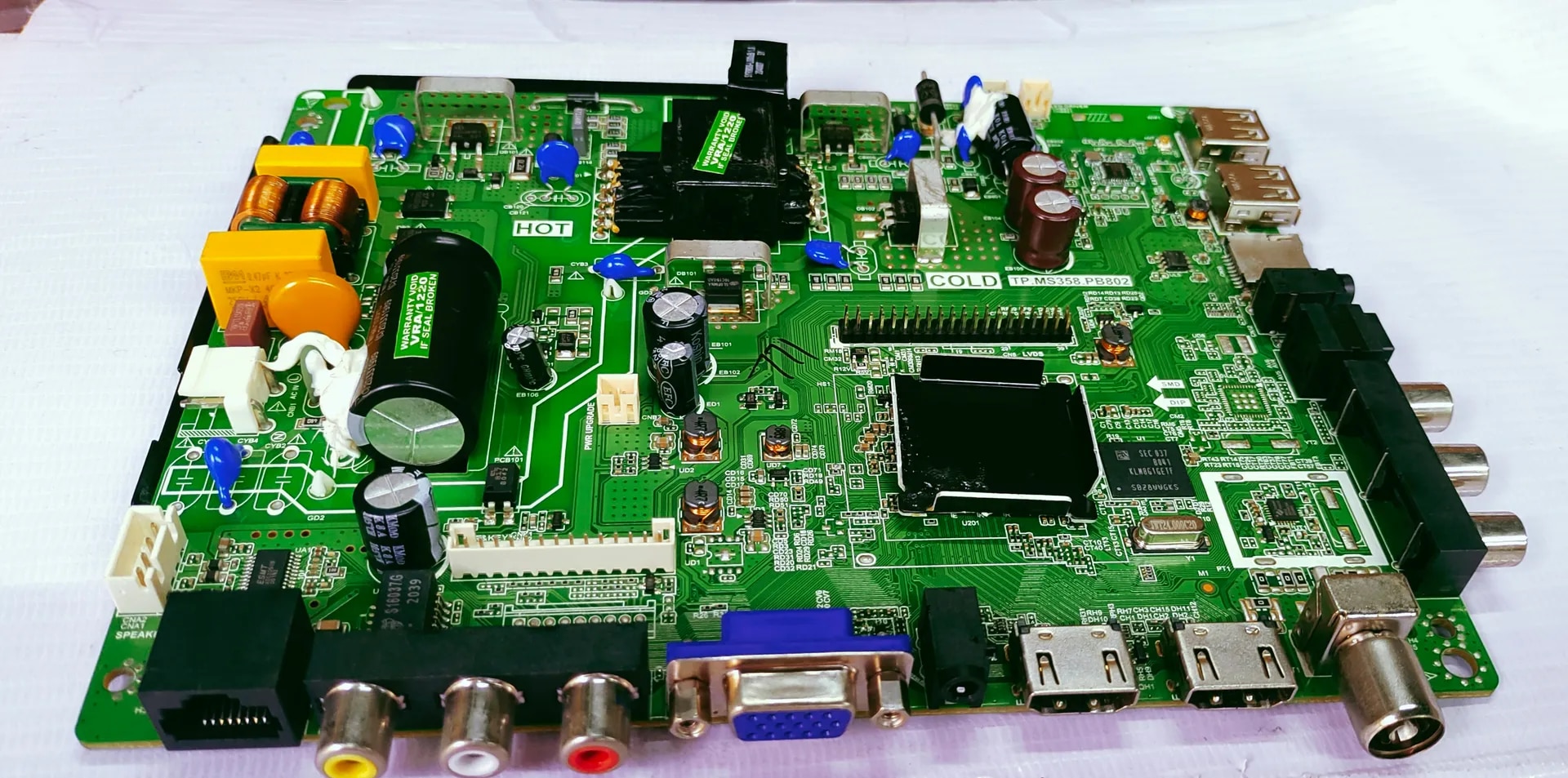 UNIVERSAL LED TP.MS358.PB802 Mother Board , Main Board #wb 36 image 1