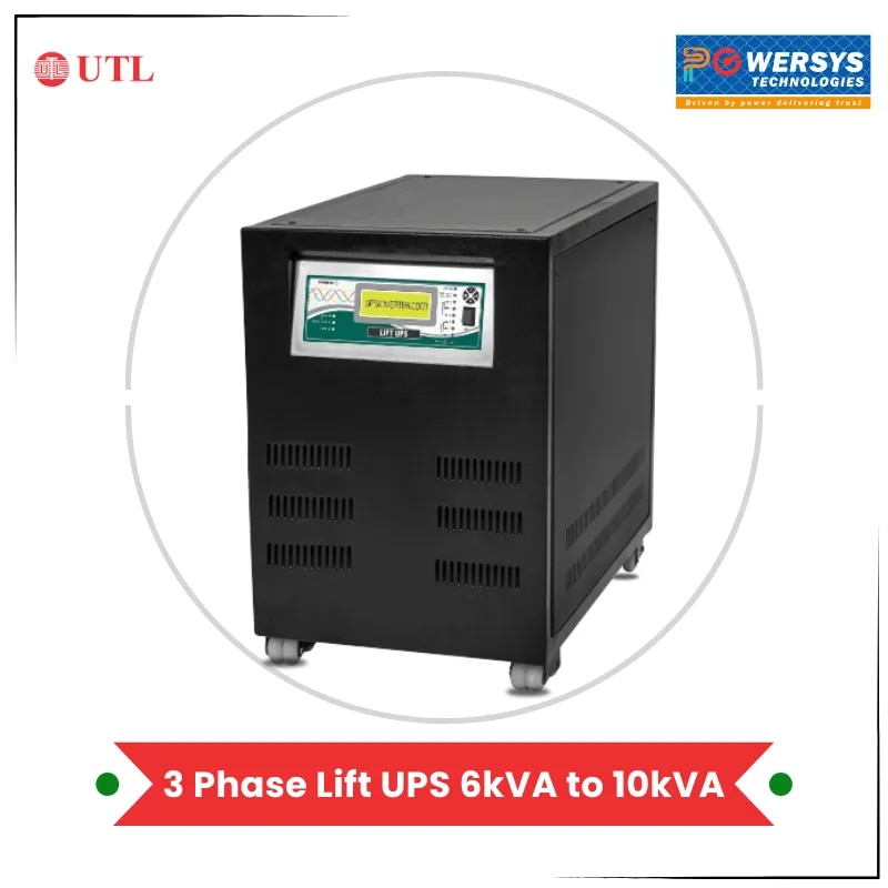 3 Phase Lift UPS 6kVA to 10kVA image 1