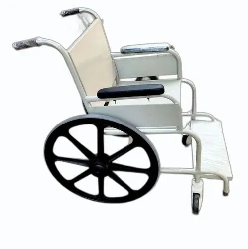 Ergonomic Manual Steel Wheelchair image 1