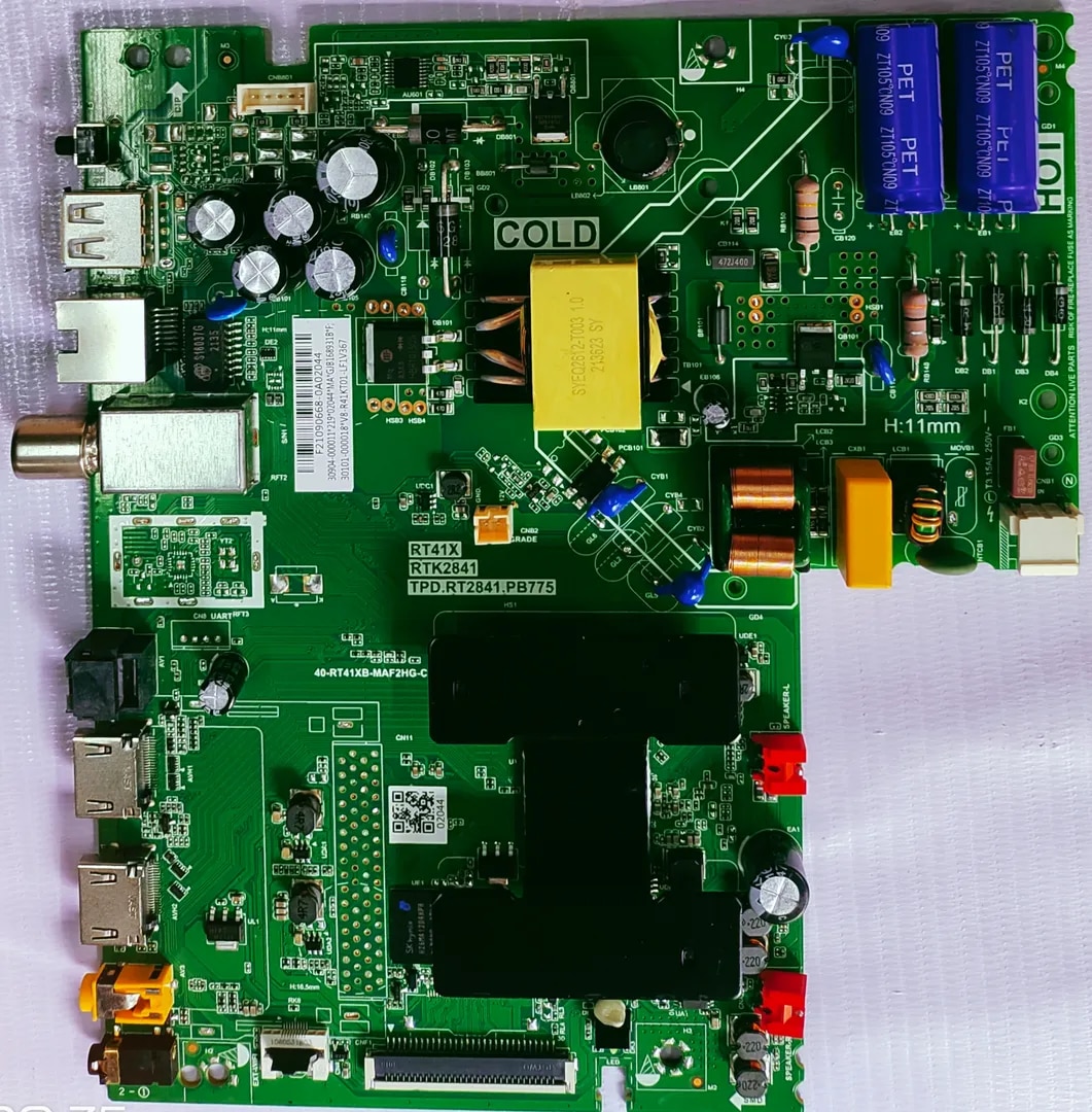 TCL/IFFALCON 32S615 SMART COMBO & MOTHER BOARD,#WB37 image 1