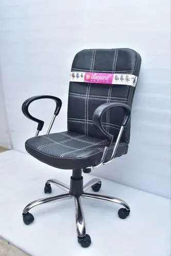 High Back Leather Office Chair image 1