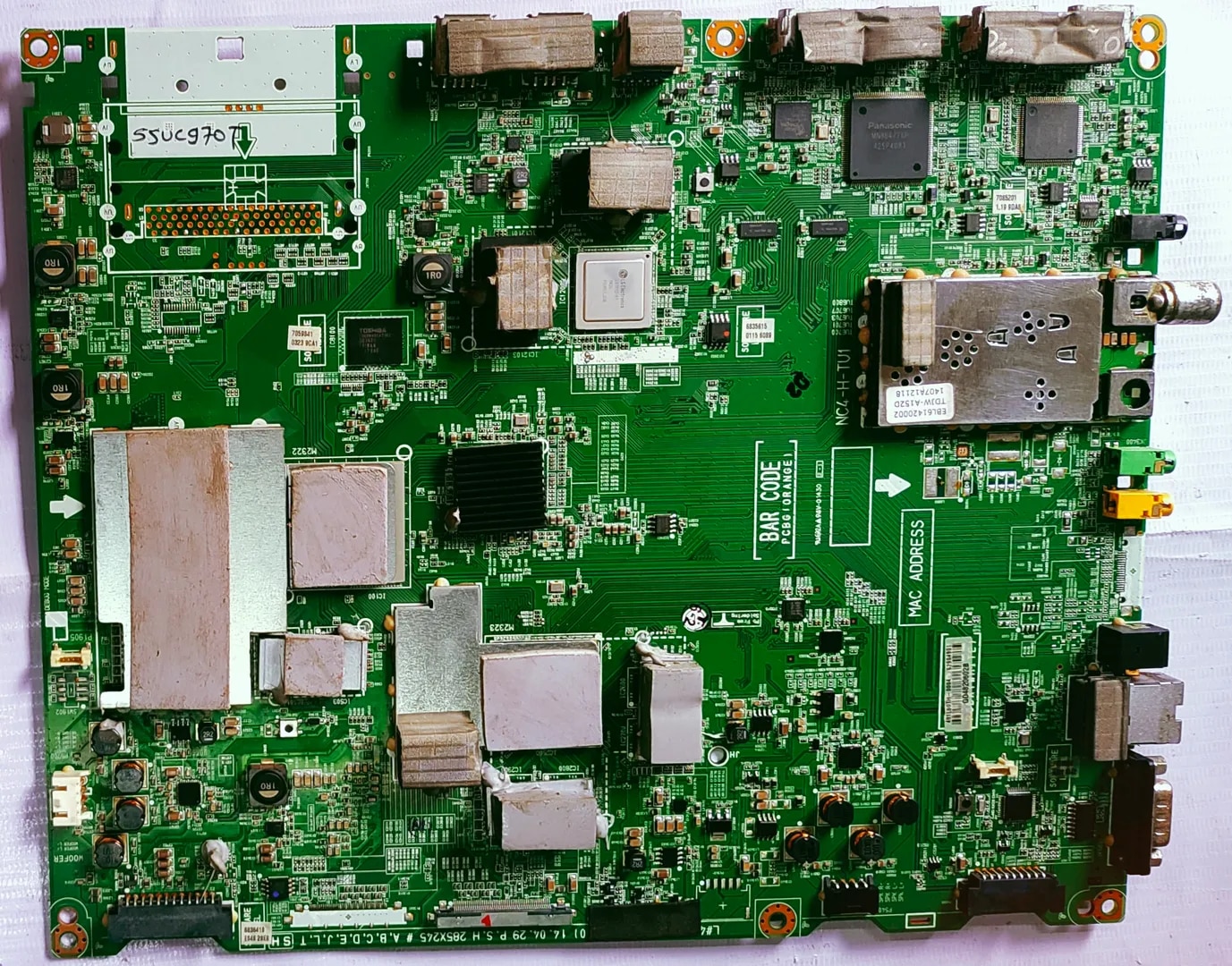 LG 4K 55UC970T ANDROID MOTHER BOARD, LED BOARD, MAIN BOARD,#wb38 image 1